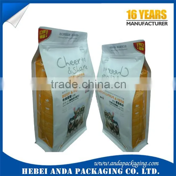 Plastic Bag for Dog Treats /dog Food Plastic Packing Bag/flat Bottom Pet Food Bag photo-5