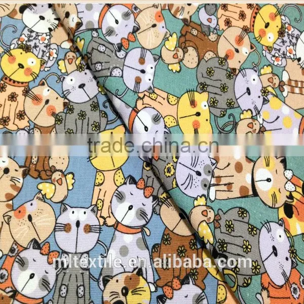Waterproof Polyester Cotton Cartoon Sofa Fabric and Promotion,good Quality Fast Delivery photo-2