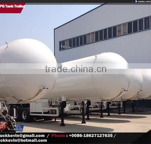 ChengLi 3 Axles 50000 Liters LPG Propane Tank Trailer photo-3