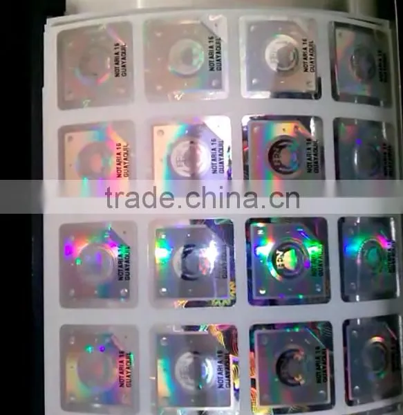 3D Holographic Label / Holographic Sticker