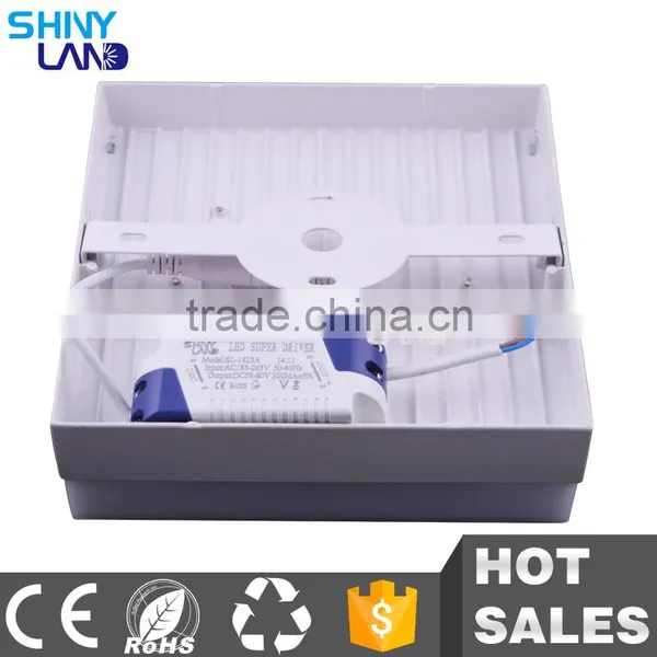 Round / Square 6W 12W 18W 24W Led Ceiling Panel Light Surface Mounted Downlight Quality Choice photo-3