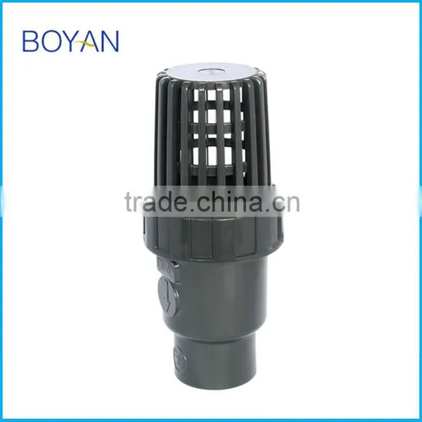 BOYAN Corrosion Resistance PVC Plastic Water Pump Foot Valve photo-3