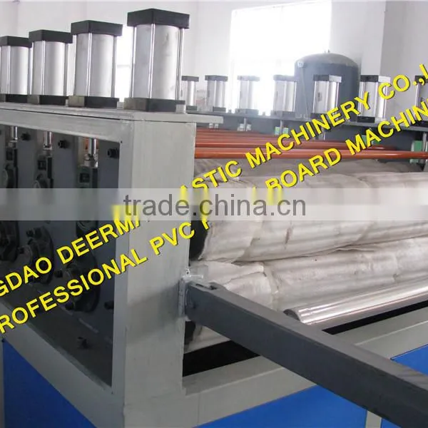 Indoors Decoration Plate Extrusion Line /PVC Crust Foam Board Plastic Machine photo-6