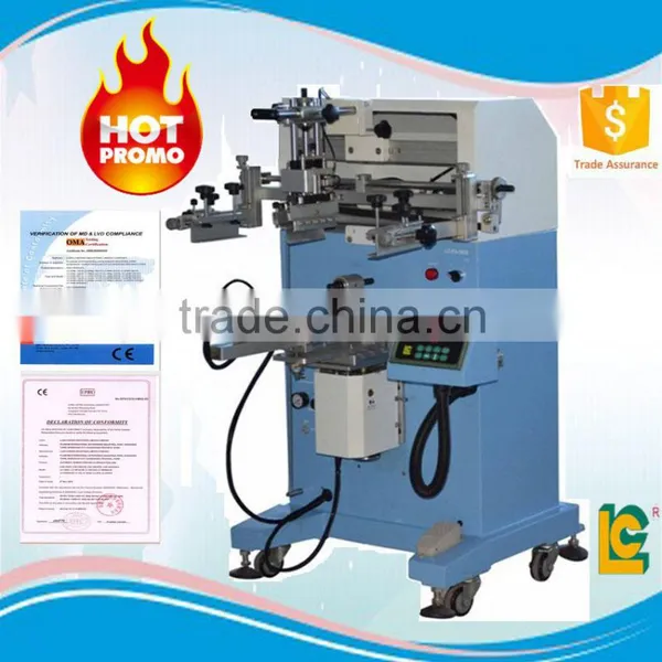 Bottle Flat/cylinder Screen Printing Machine LC-PA-400E for Bracelet, Paper Cup, Plastc Bottle Machihne Made in China photo-3