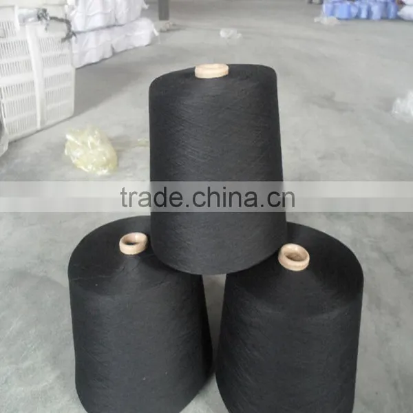 Regenerated/recycled Cotton Socks Yarn 12s 65/35 Cotton/polyester Knitting Yarn photo-2
