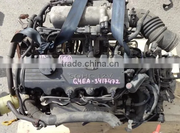 USED ENGINE GASOLINE G4EA EURO-3-4 ASSY-SUB COMPLETE SET MOBIS FOR 2002-10 MNR photo-3