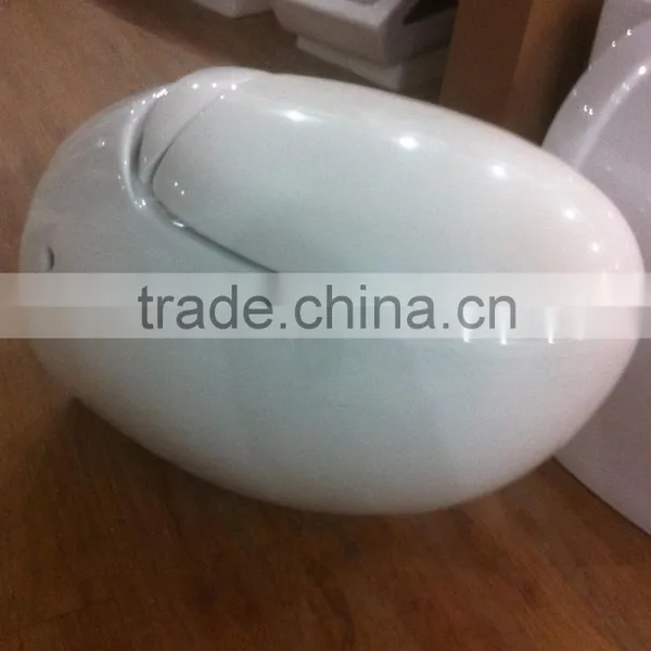 European Quality Standard Bathroom Wall Hung Toilet / Wall Hung wc / Wall Mounted Toilet Round Wall-hung Toilet Bowl photo-3
