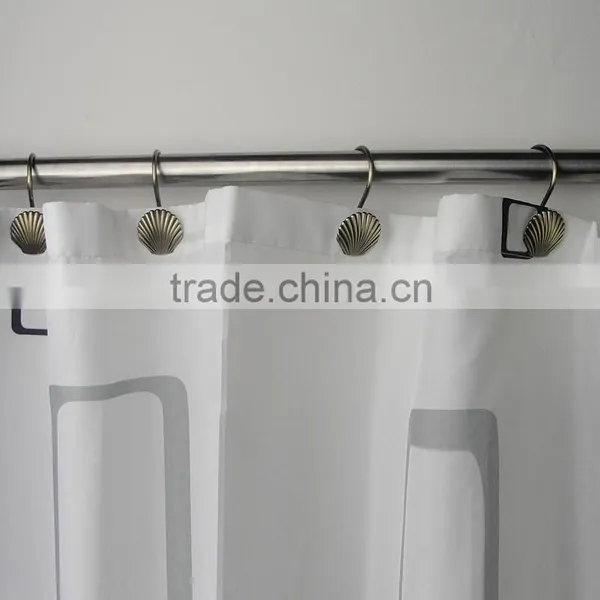 Shower Curtain Hooks/Zinc Alloy Shower Curtain Hooks photo-3