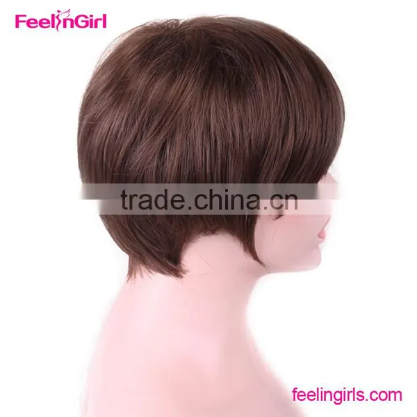 Brazilian High Quality Short Hair Wig Women photo-3