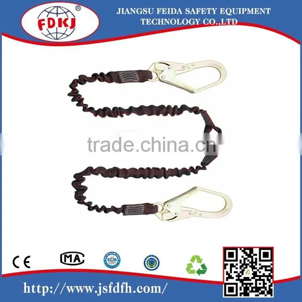 Good quality Safety lanyard with two big hooks