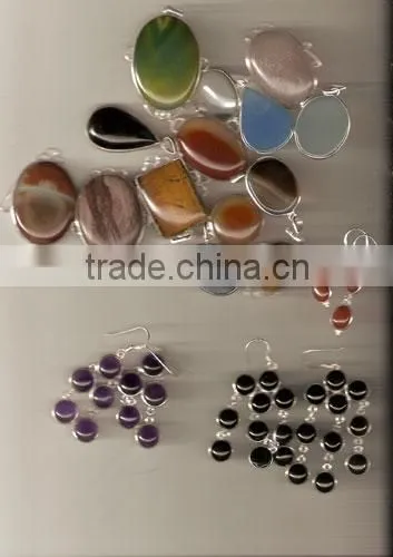 Silver Bezel Setting Jewelry