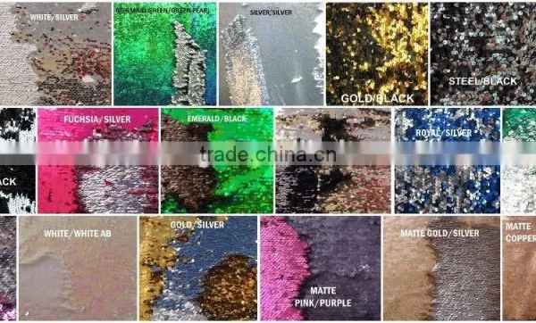Gold Softtextile Sequin Fabric photo-5