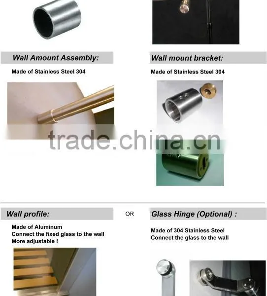 Frameless Walk-in Shower Door (KD8006) photo-2