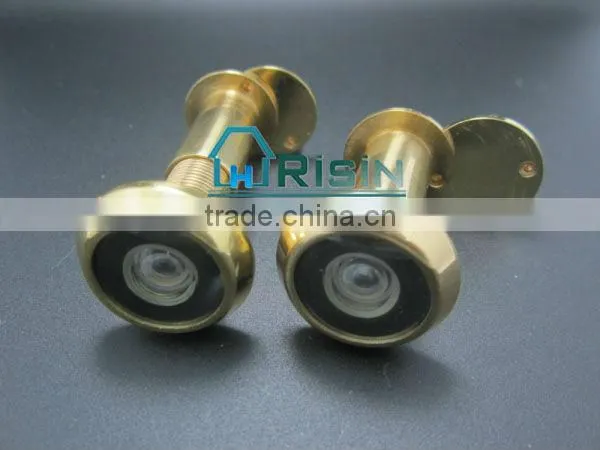 160 Degree Brass Security Door Peephole Viewer