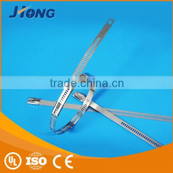 200 mm Bicycle Saddle Pvc Ladder Type Stainless Steel Cable Tie With Multi Lock Type