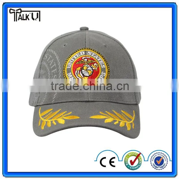 Embroidered FlexFit Structured Baseball Caps/ Fitted Caps photo-4