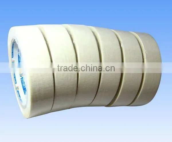 High Quality Crepe Paper Adhesive Tape /Crepe Adhesive Tape /Crepe Kraft Paper Adhesive Tape / Paper Masking Adhesive Tape photo-2