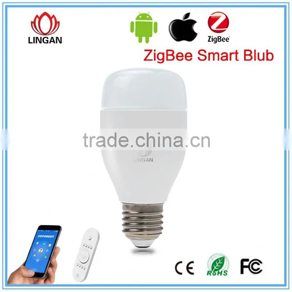Android IOS APP Lamp Intelligent Home Light Lamp Music Playing Energy Light16 Million Colors Hue Light Lamp photo-5