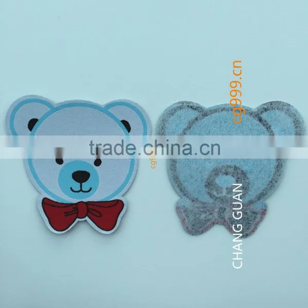 2016 Most Popular New Poducts Damask Woven Label,centerfold Woven Label Factory photo-2