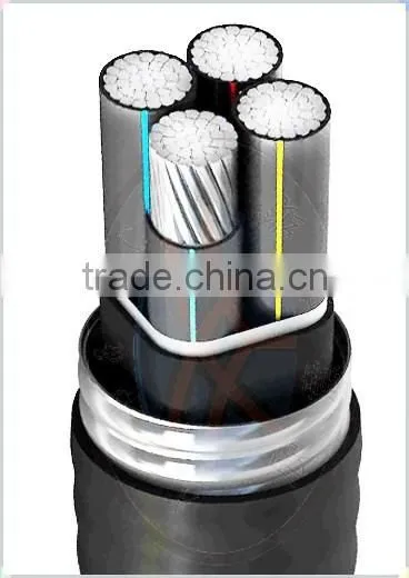 Aluminium Conductor XLPE Insulation PVC Armoured Power Cable photo-3