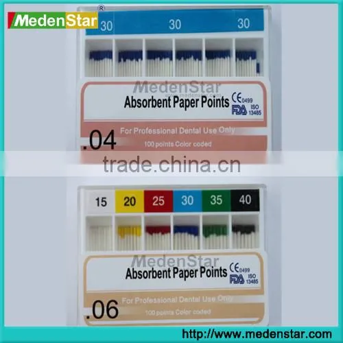 CE/ISO/FDA Accessory Type disposable Absorbent Paper Points AP-2