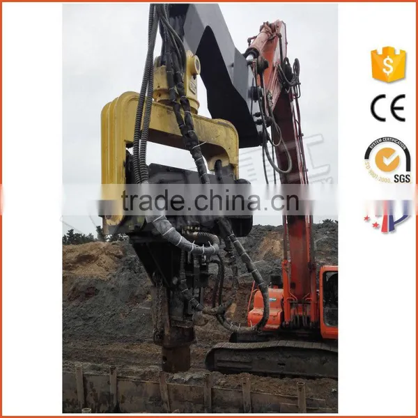 High Quality Vibratory Pile Driver Machine Hydraulic Vibratory Post Driver For Excavator photo-4