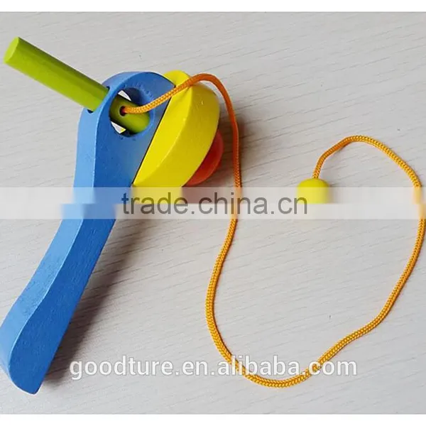 2015 Hot Sale Wooden Spinning Top photo-2