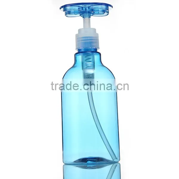 NEW DESIGN 300ml Flower Shaped PET Spray Bottle Press Water Mist Perfume Atomizer Spray Bottle Refillable photo-5