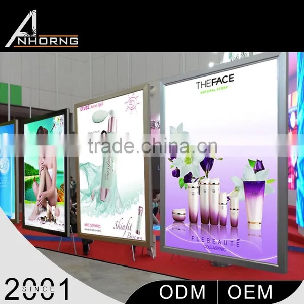 Super Quality High Brightness Long Lifespan Crystal Laser Cutting Super Slim Led Animation Light Box