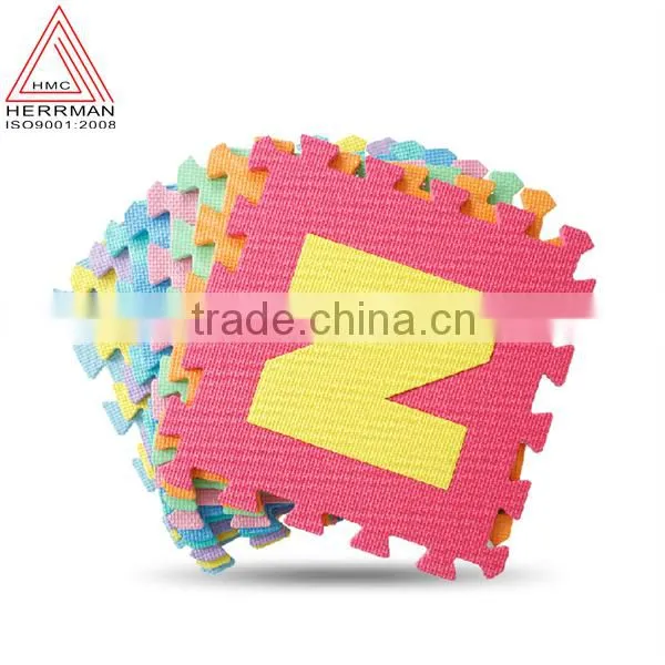 Baby Eco-friendly Interlocking EVA Foam Alphabet Puzzle Mats photo-6