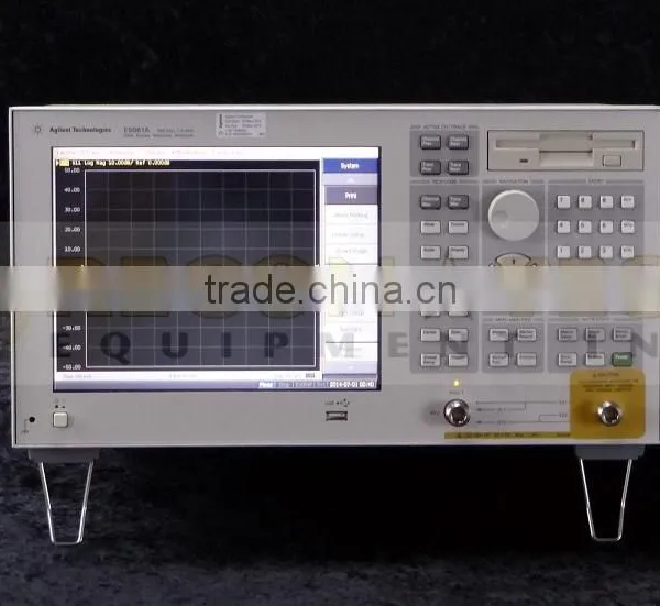 Agilent E5061A W/ Opt. 250/100 ENA-L RF Network Analyzer 300KHz to 1.5GHz