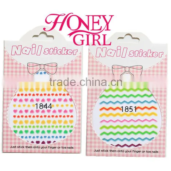 3D Nail Stickers for Nail Art Flowers DIY Nail Design Factory Price photo-4