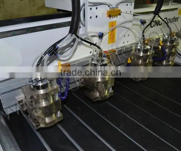 Multi Spindle 3D CNC Router/ 4 Axis Multi Head CNC Router Machine photo-5