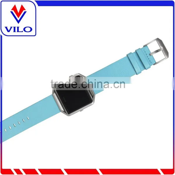 Replacement Band Genuine Leather Wrist Band for Fitbit Blaze photo-5