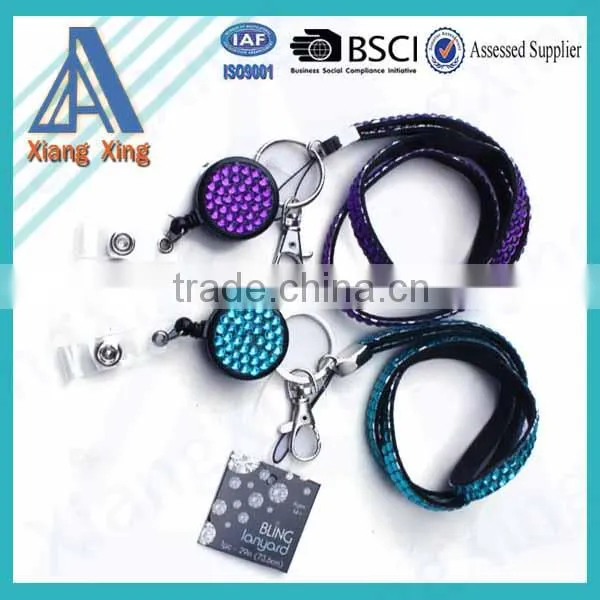 Wholesale High Quality Bling Rhinestone Lanyard With Id Holder Wholesale photo-2