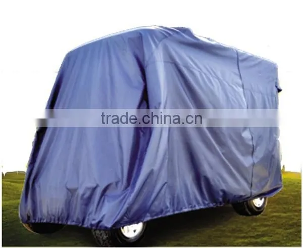 Rain Hail Protection 3 Wheel Drive Mini Electric Golf Club Car Cover for 2 Seater Cart photo-2