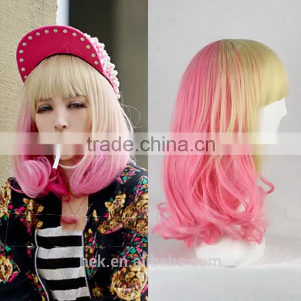 Wholesale Extra Wave Hair Wig With Fringe Synthetic Wig Body Wave photo-2