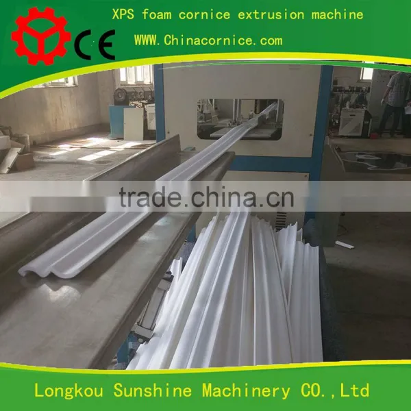 Full Automatic Decorative Polystyrene Cornice Molding Extrusion Machine photo-3