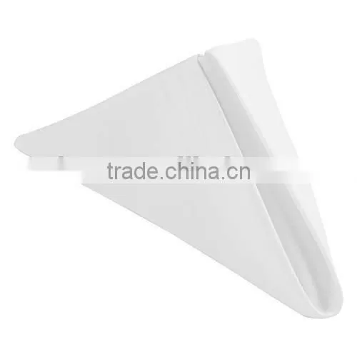 Square Wedding White Napkin