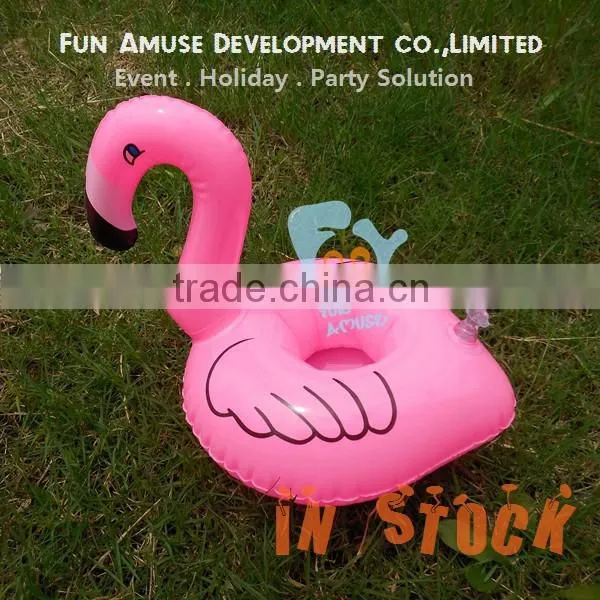 Cheap Flamingo\duck Cup Holder Pvc Custom Pool Float