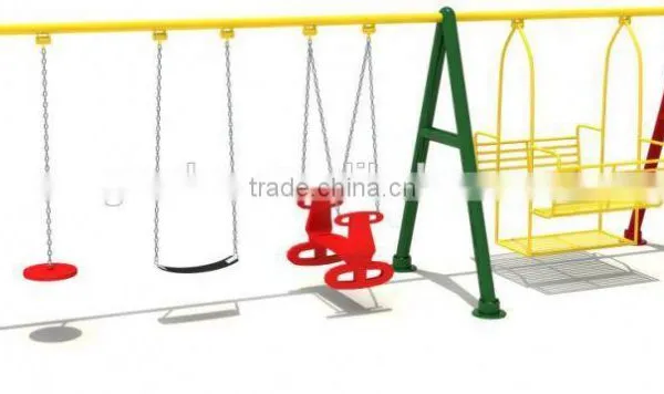 Kindergarten Outdoor Children Playground Portable Swing Blade Sawmill Set photo-5