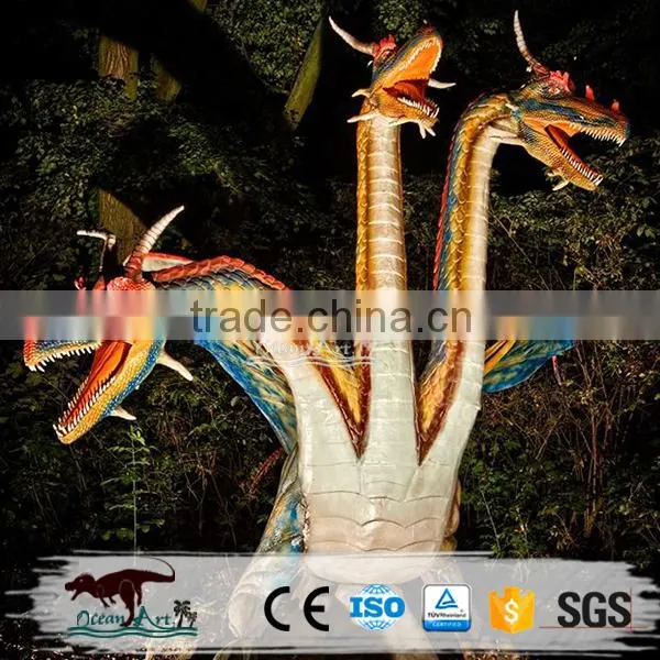 Animatronic Dinosaur Park Dragon Western Dragon For Theme Park photo-3
