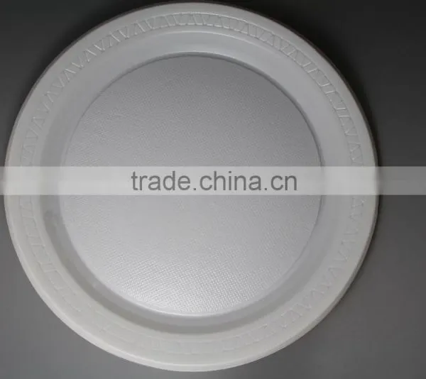Dinner Tablewave 10 Inch Round Shape Plastic PS Plate