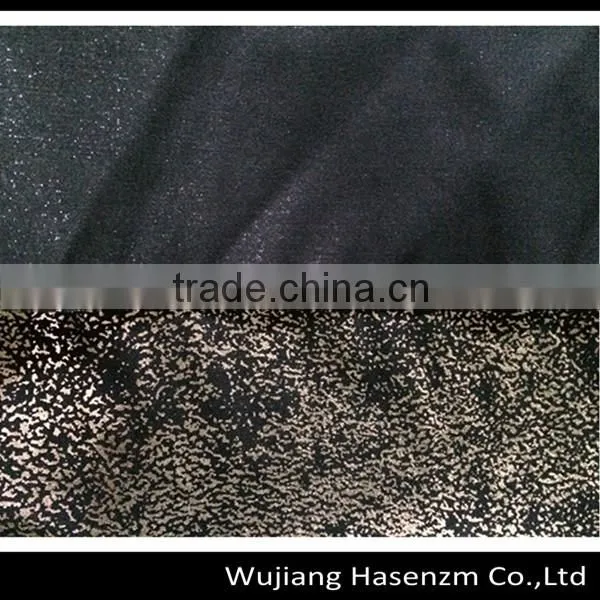 60s Rayon Bronzing Gold Foil Fabric photo-4