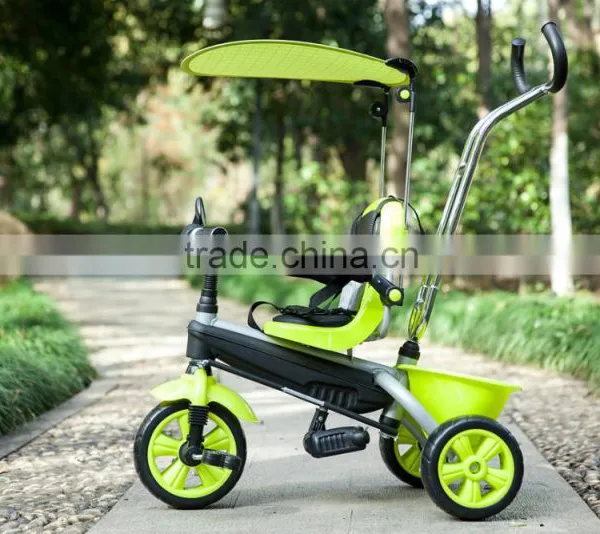 20125 Baby Tricycle CC902 With 3 Point Belt, U Shape Frame Keep Your Baby Safe and Suitbale Pass En71 photo-2