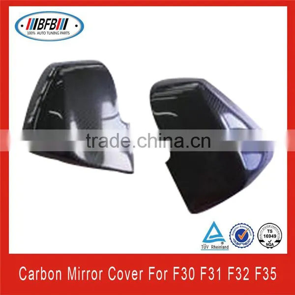 2 PCS CARBON MIRROR CAPS FOR BMW 1 SERIES F20 MIRROR COVER
