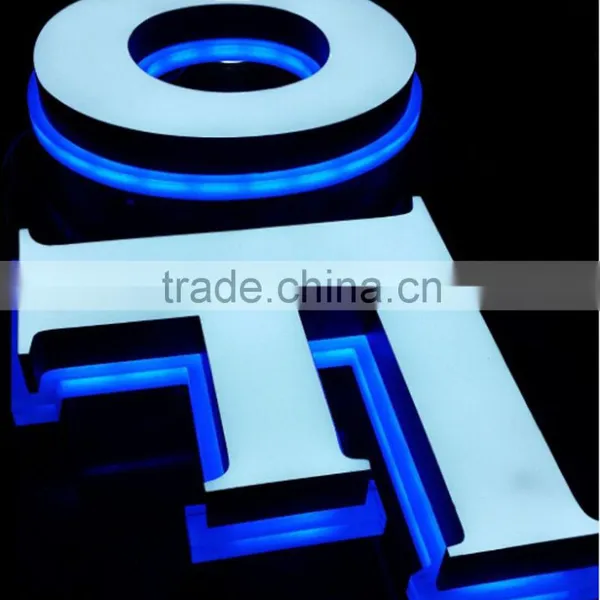 Epoxy Resin Sign Letter Frontlit Vacuum Forming LED Letter Sign