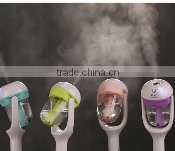 Popular Air Purifier for Car/ Plug in Car Air Fresher Humidifier/ultrasonic Car Air Humidifier/