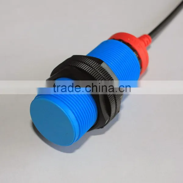 FKC3020 Series M30 Capacitive Proximity Sensor, With Red Tube Protected From Damage, 3-wire, NPN/PNP, Max 20mm Sensing Range. photo-6