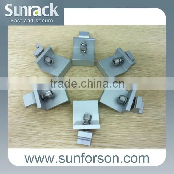 Aluminum Extruction PV Solar Panel Mounting Clamps photo-2